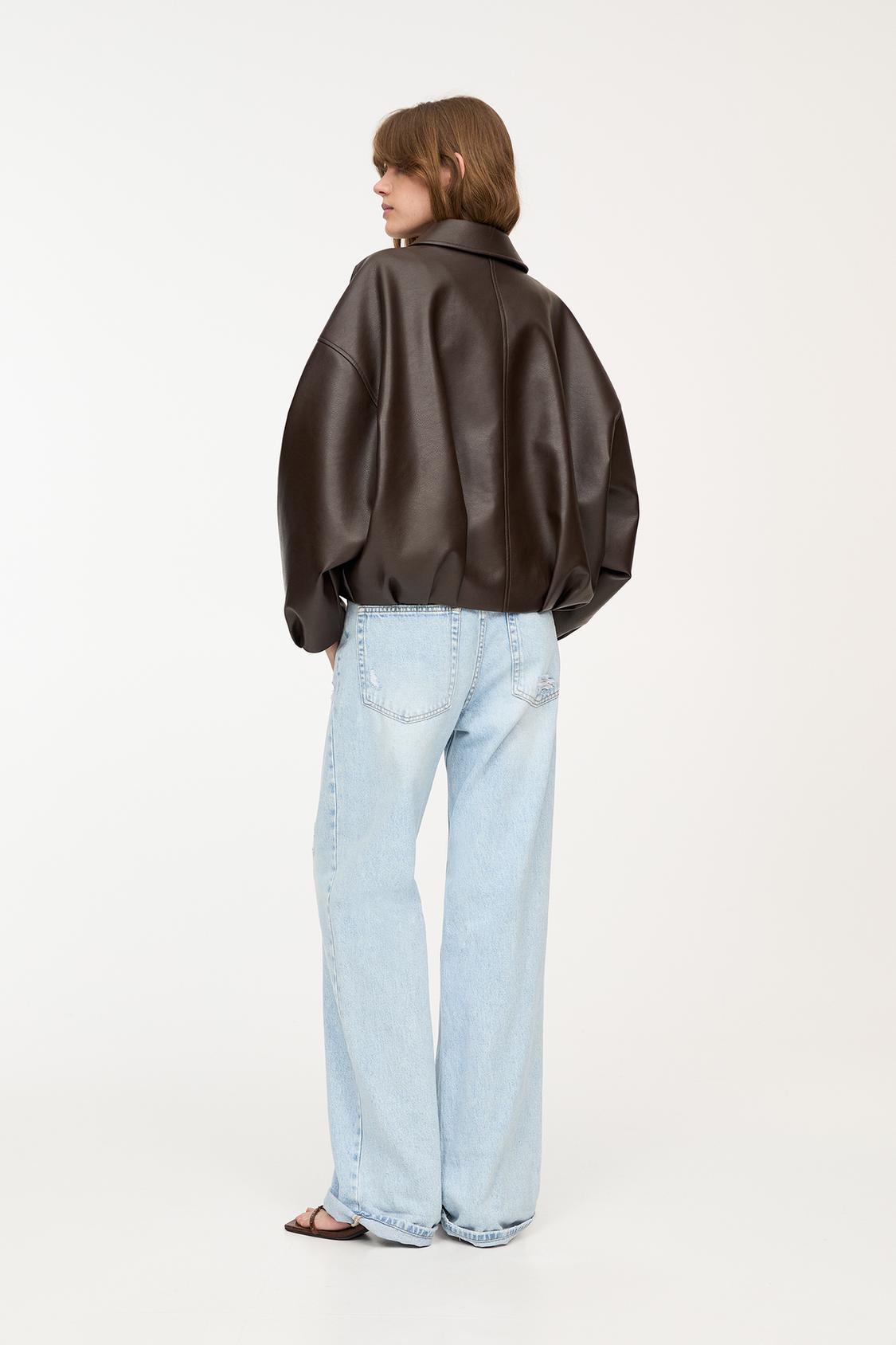 Retro pilot jacket