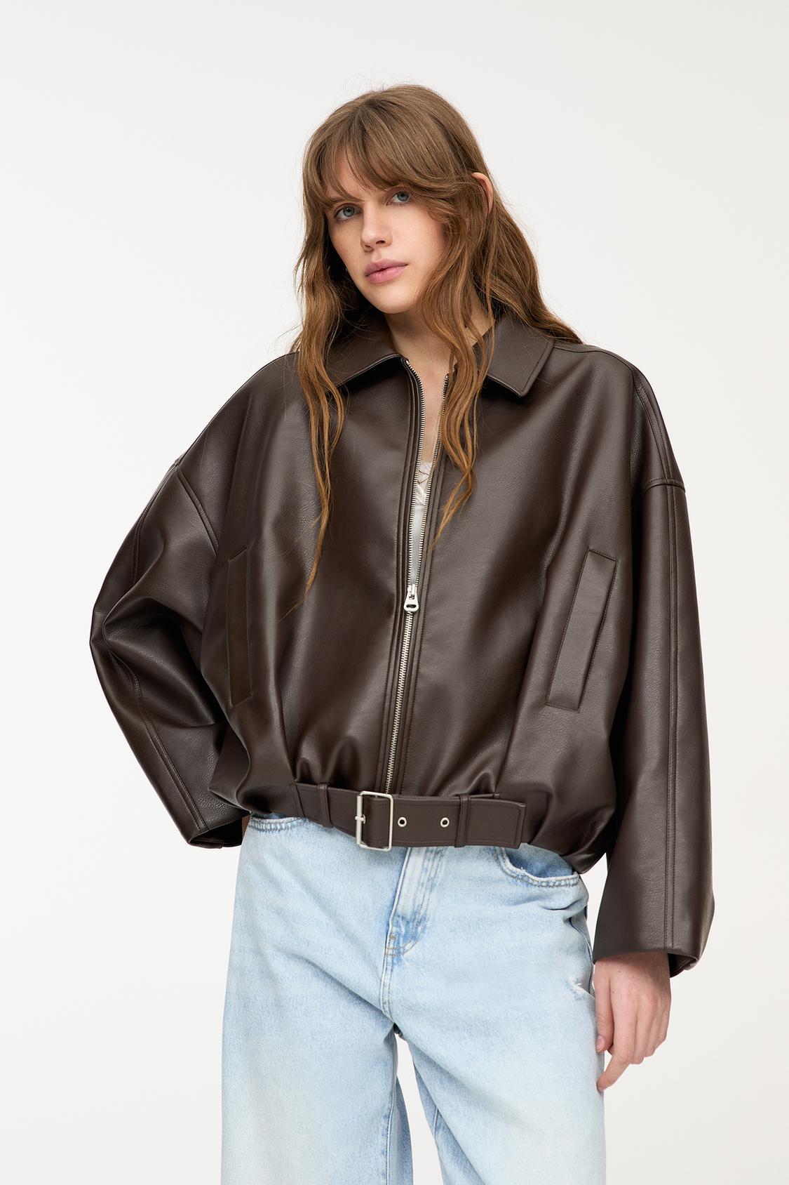 Retro pilot jacket
