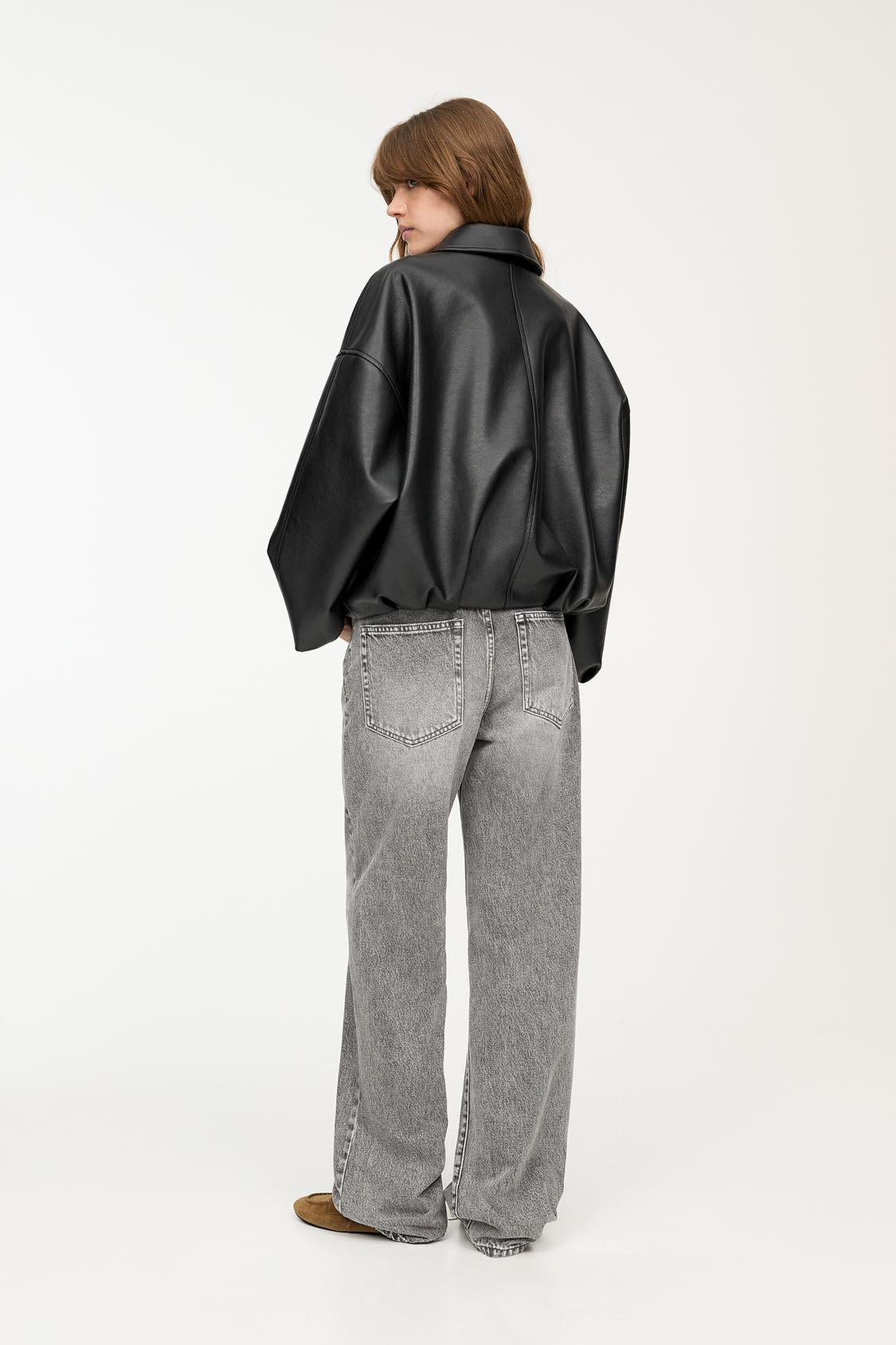 Retro pilot jacket