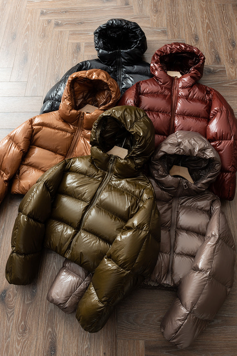 Reflex puffer jacket