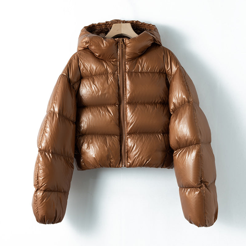 Reflex puffer jacket