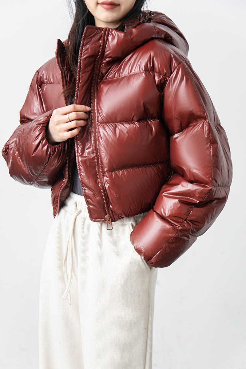 Reflex puffer jacket