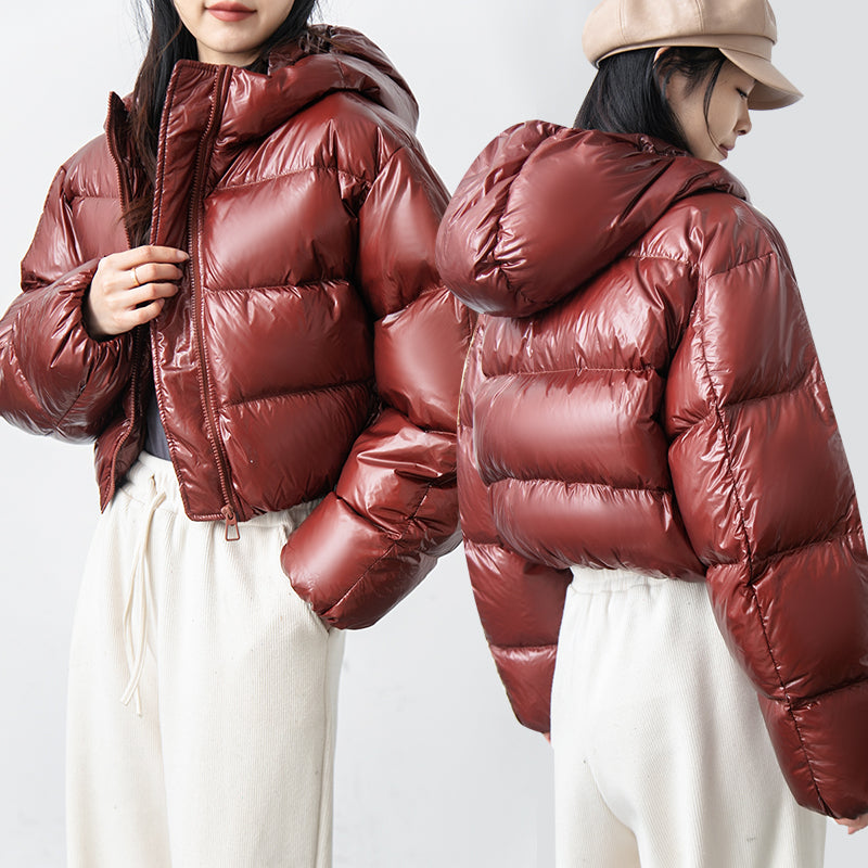 Reflex puffer jacket