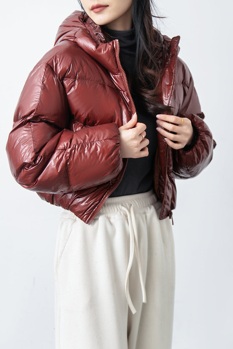 Reflex puffer jacket