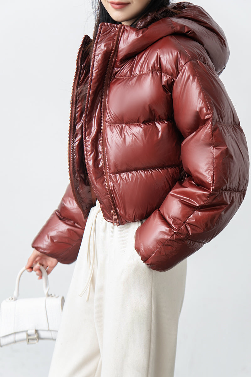 Reflex puffer jacket