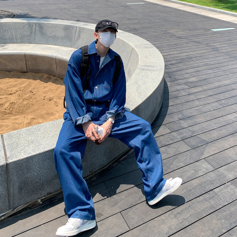 Denim jumpsuit