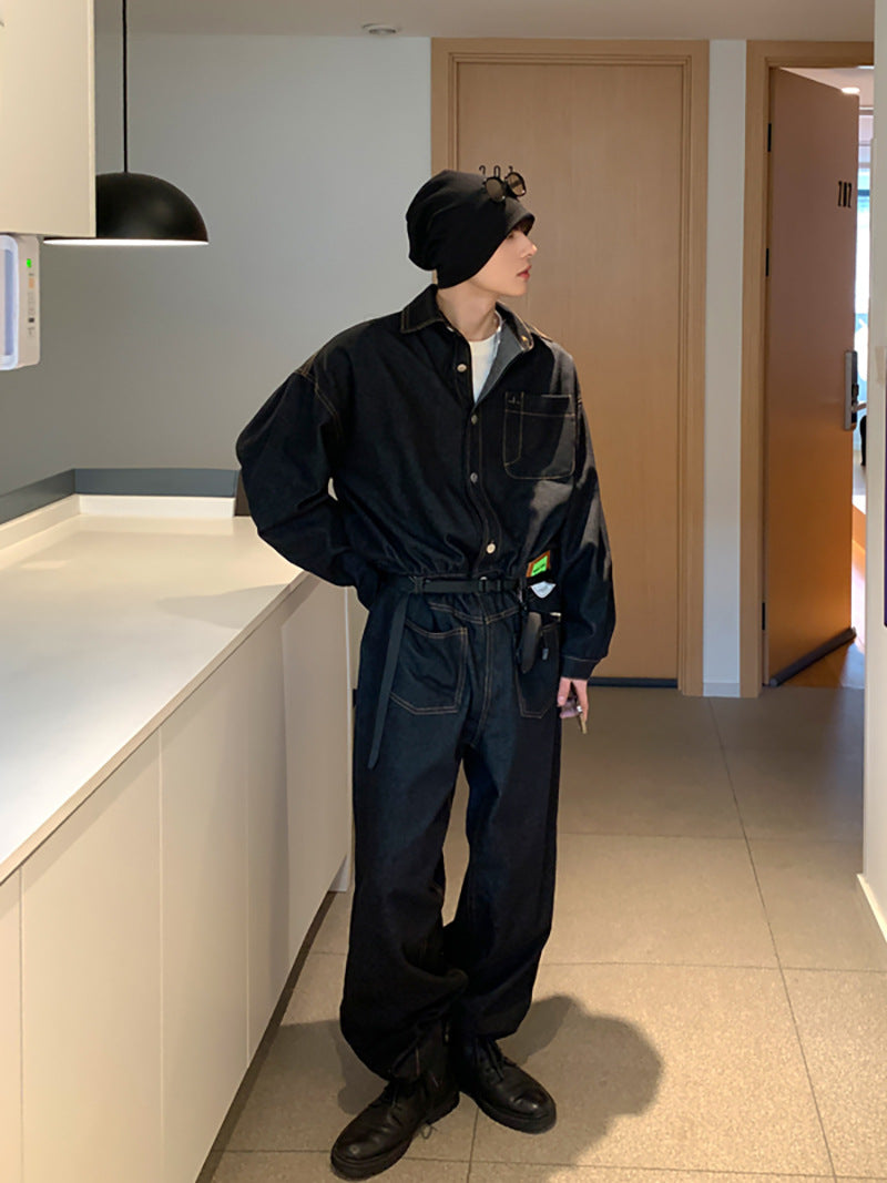 Denim jumpsuit