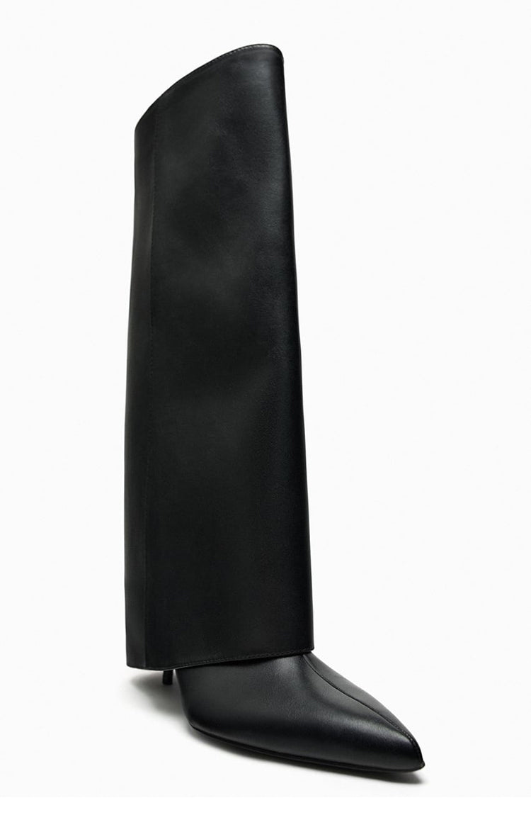 Stiletto trouser boots