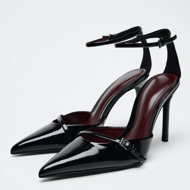 Crimson Spitz-High Heels