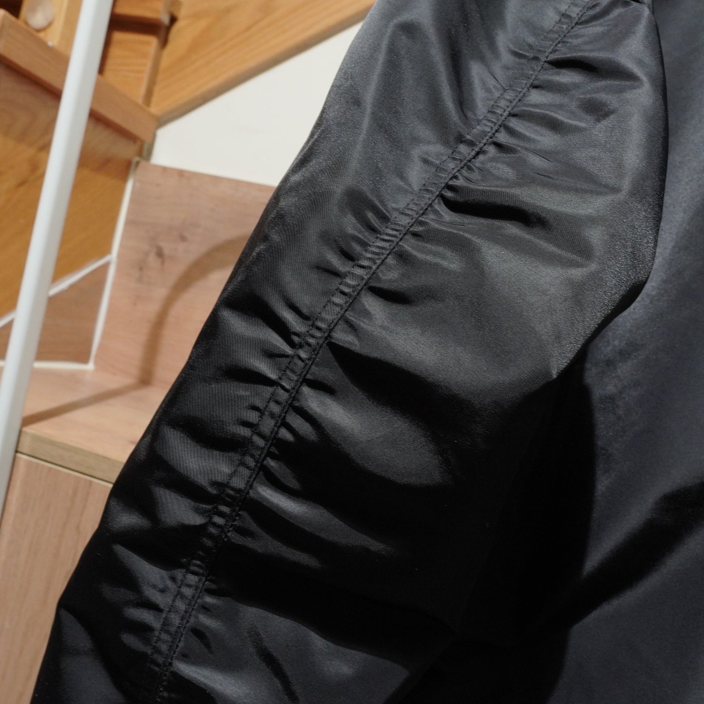 Reversible faux fur bomber jacket