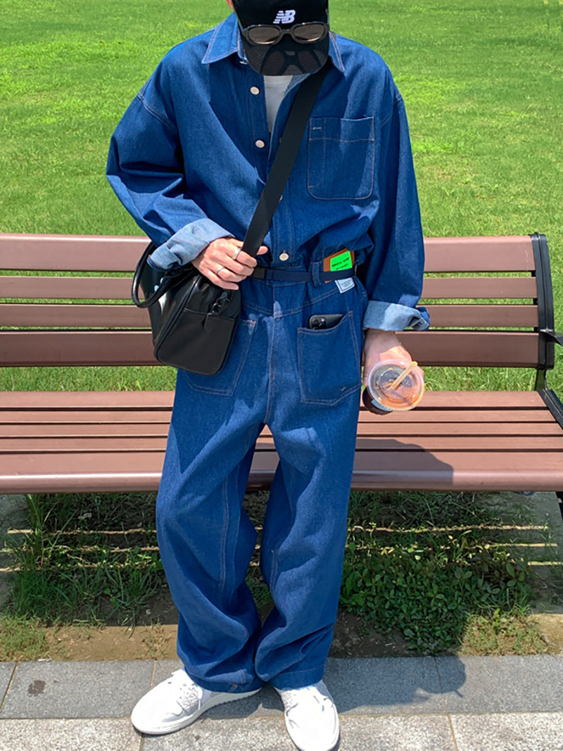 Denim jumpsuit