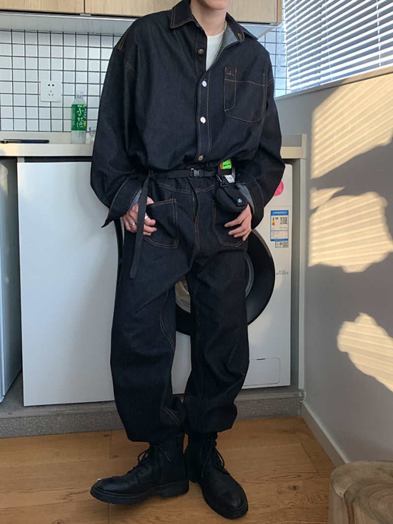 Denim jumpsuit