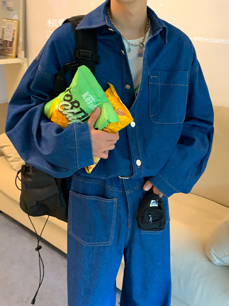 Denim jumpsuit