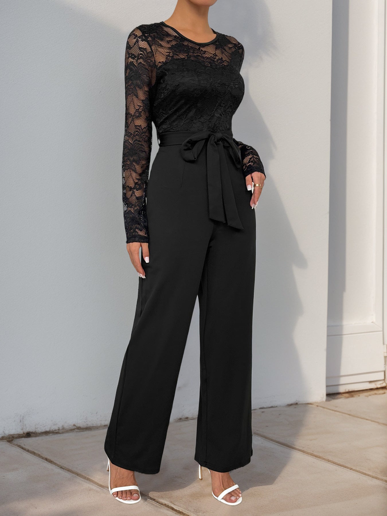 Noir Lace Jumpsuit