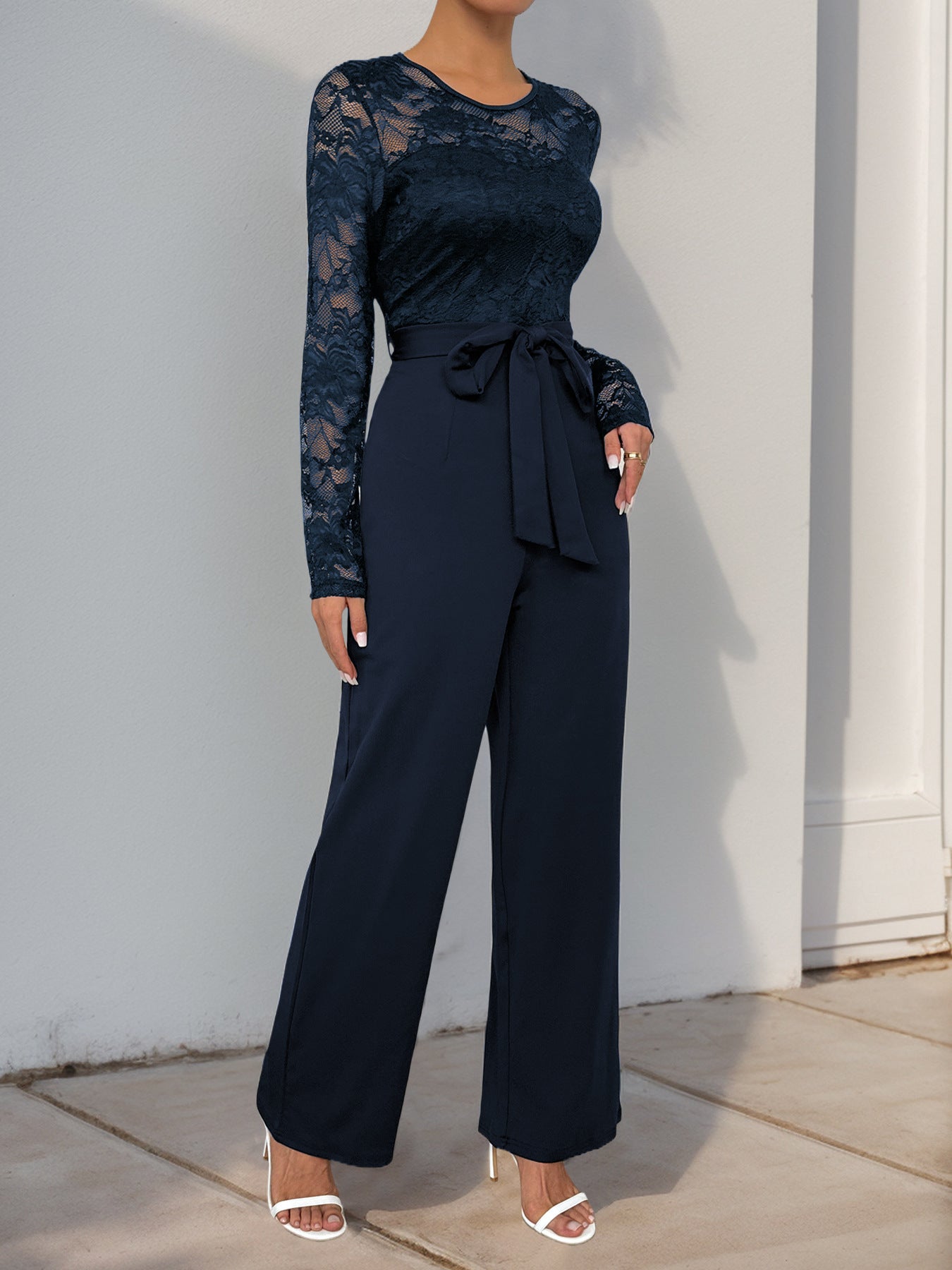 Noir Lace Jumpsuit