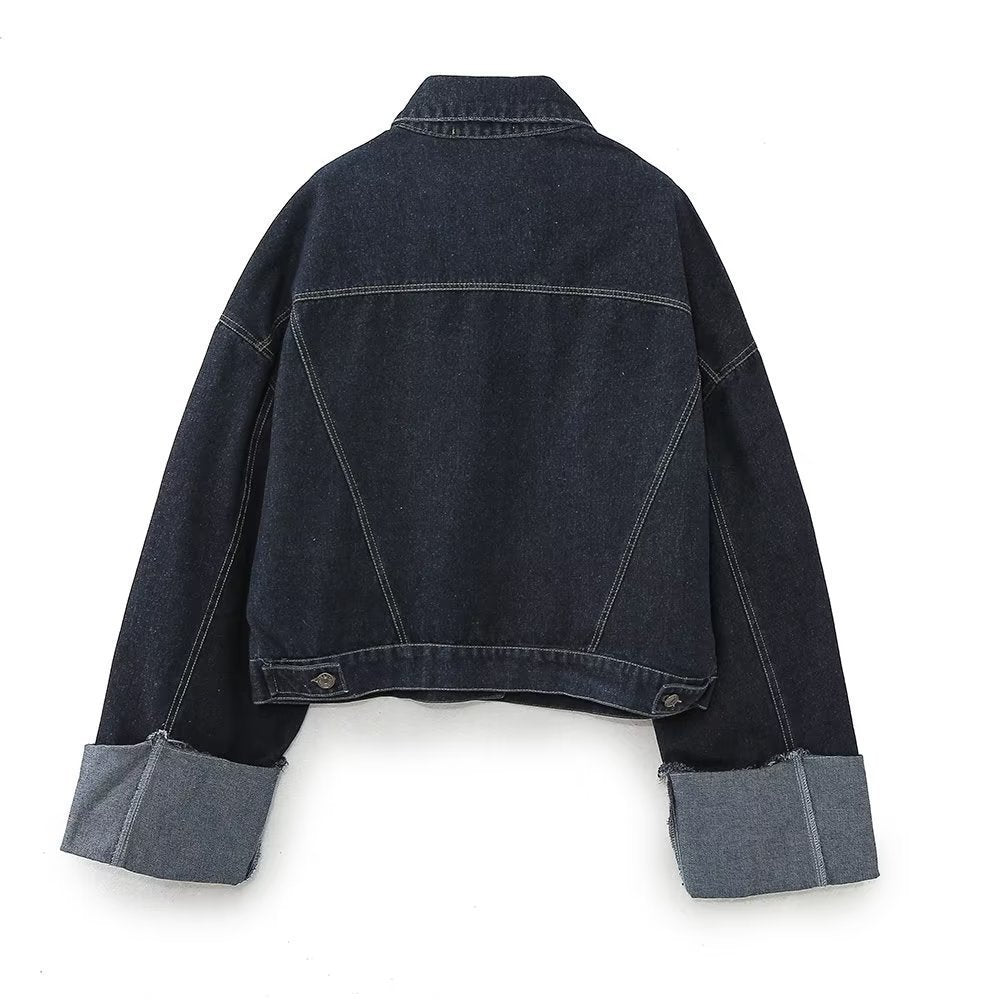 Dark Blue Denim Set