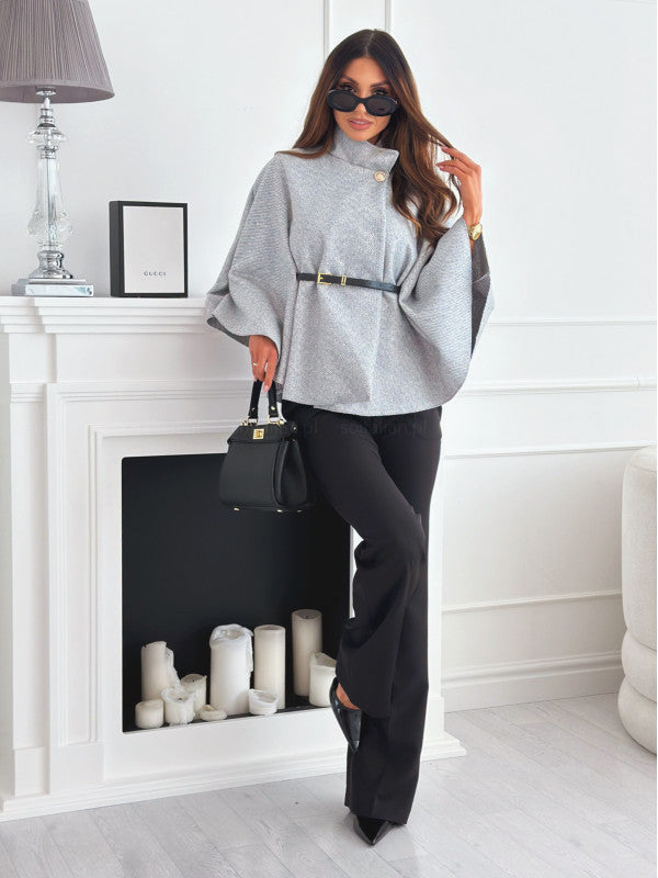 Belted Poncho