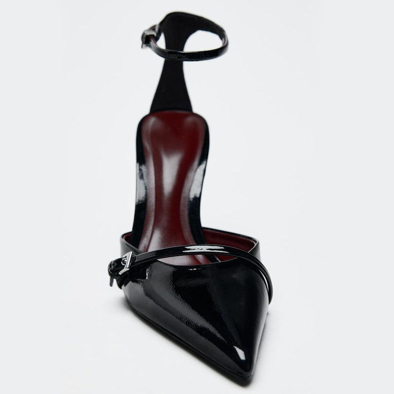 Crimson Spitz-High Heels