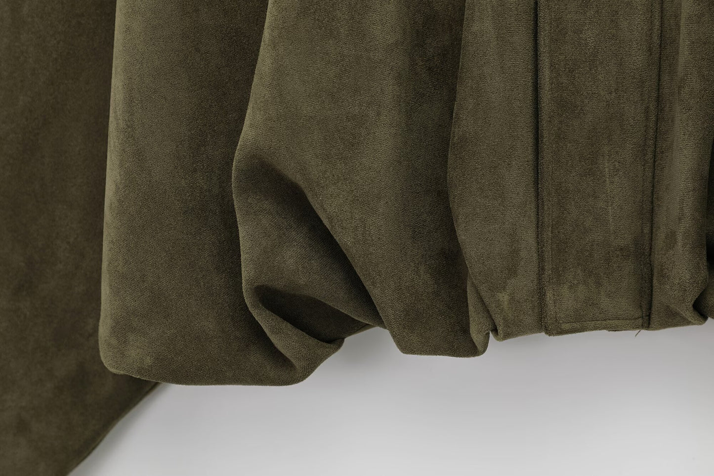 Suede bomber jacket