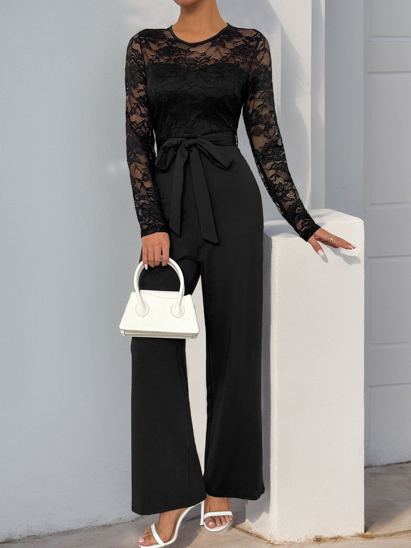 Noir Lace Jumpsuit