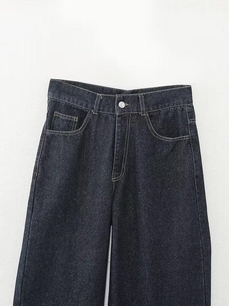 Dark Blue Denim Set