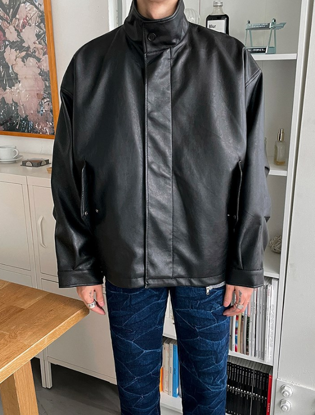 Vintage leather jacket