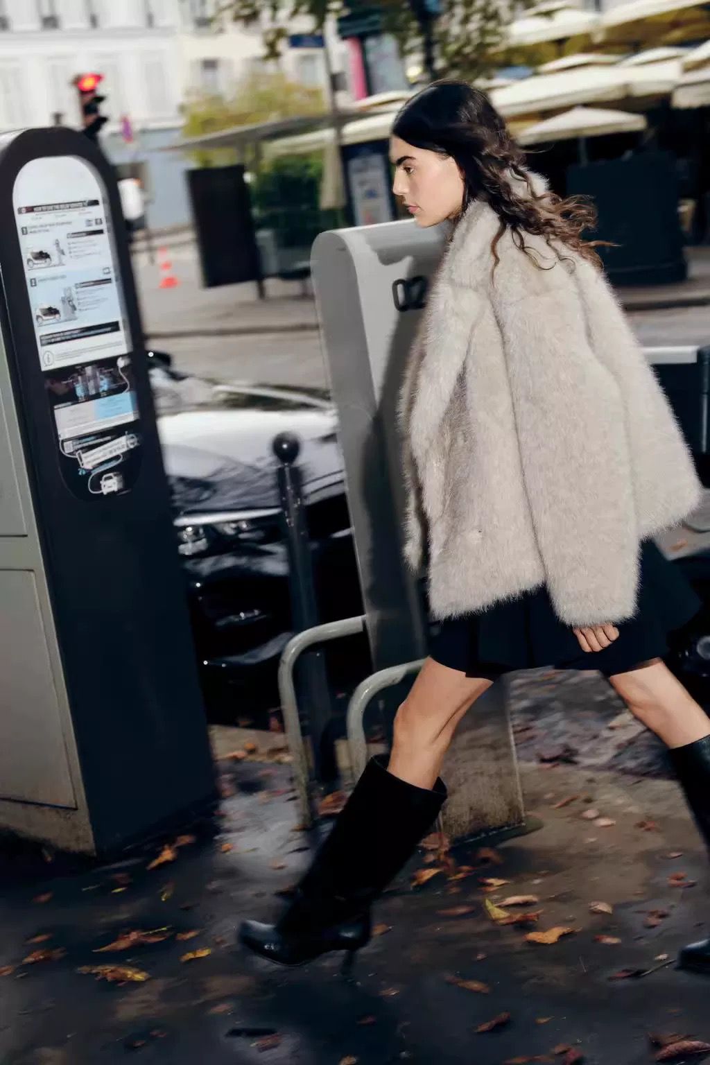faux fur jacket