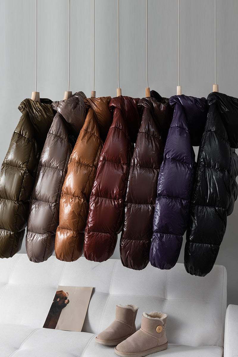 Reflex puffer jacket