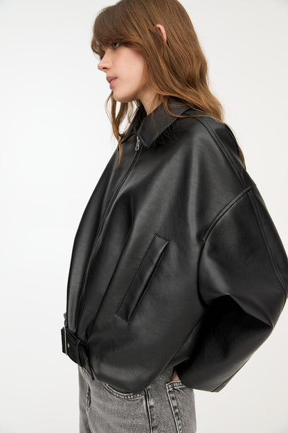 Retro pilot jacket