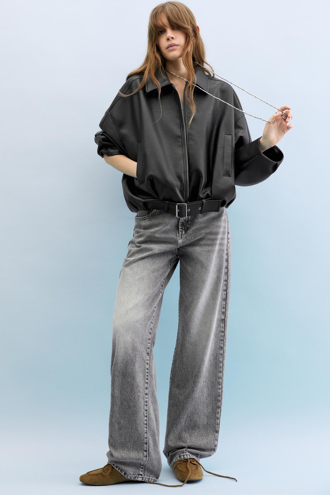 Retro pilot jacket