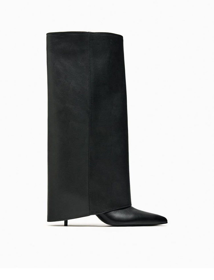 Stiletto trouser boots