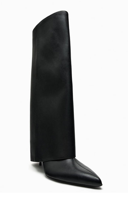 Stiletto trouser boots