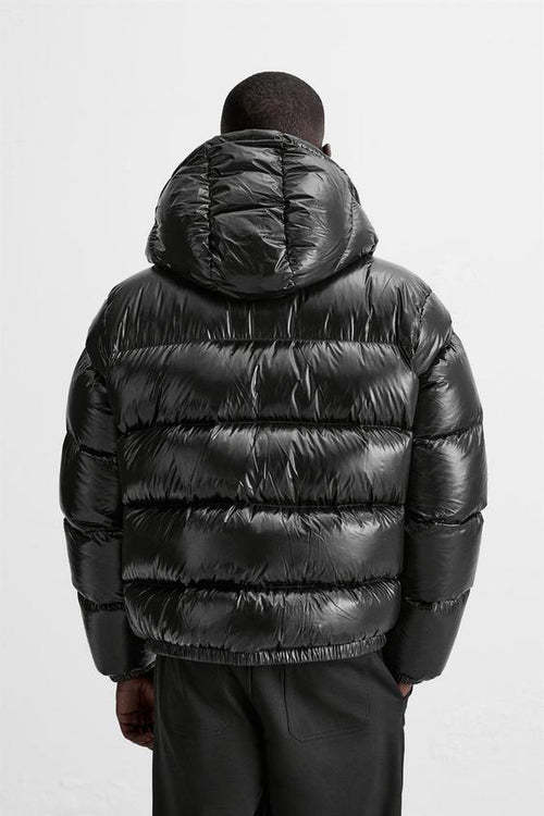 Shiny puffer jacket