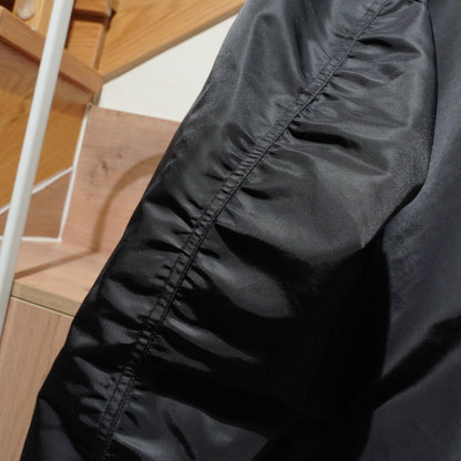 Reversible faux fur bomber jacket