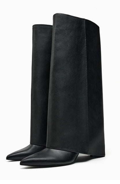 Stiletto trouser boots