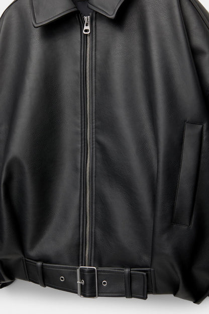 Retro pilot jacket