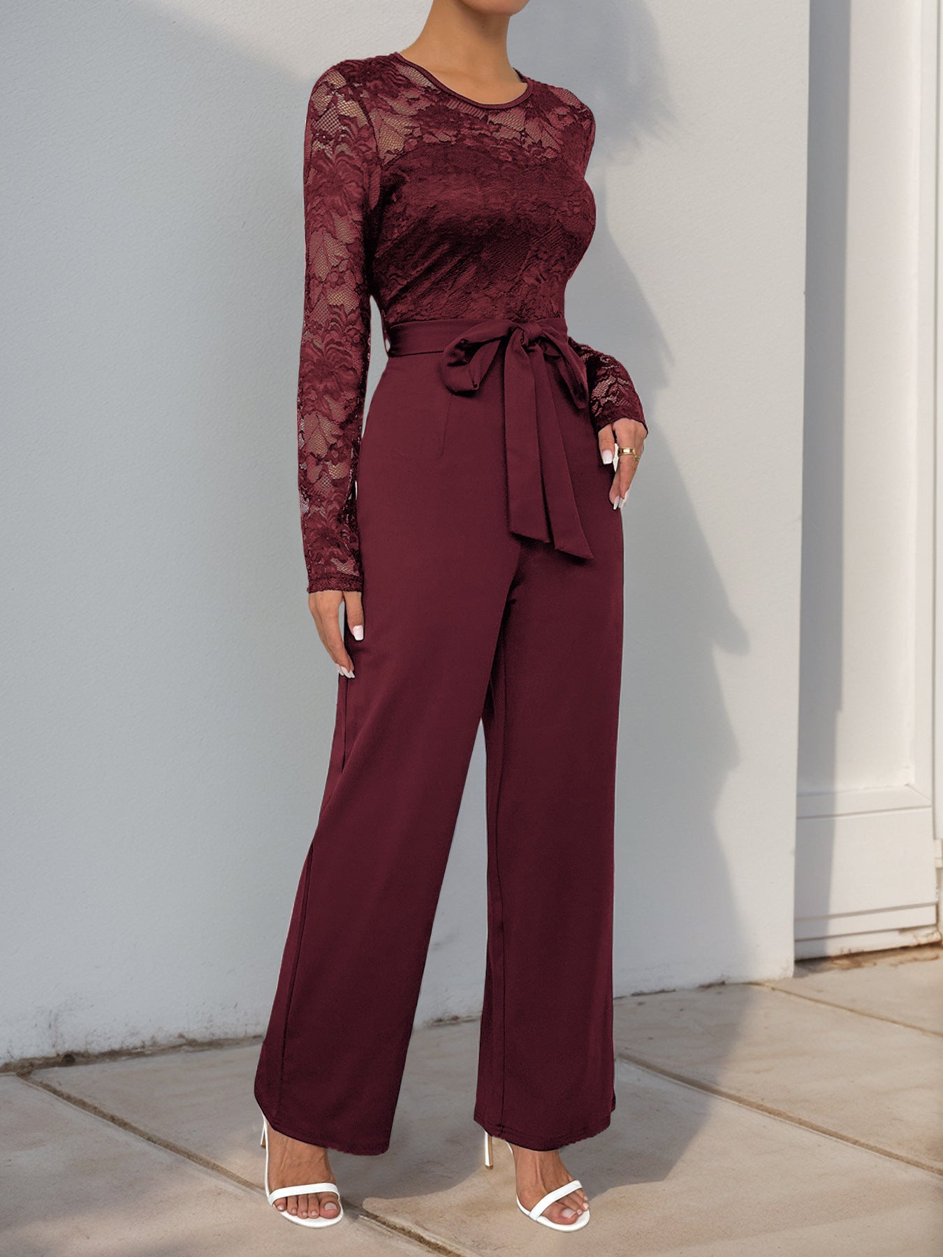 Noir Lace Jumpsuit