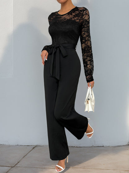 Noir Lace Jumpsuit