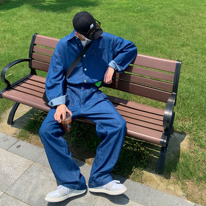 Denim jumpsuit