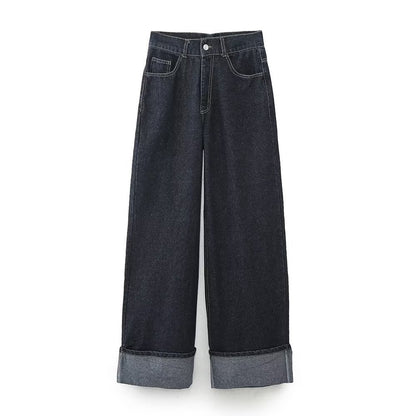 Dark Blue Denim Set