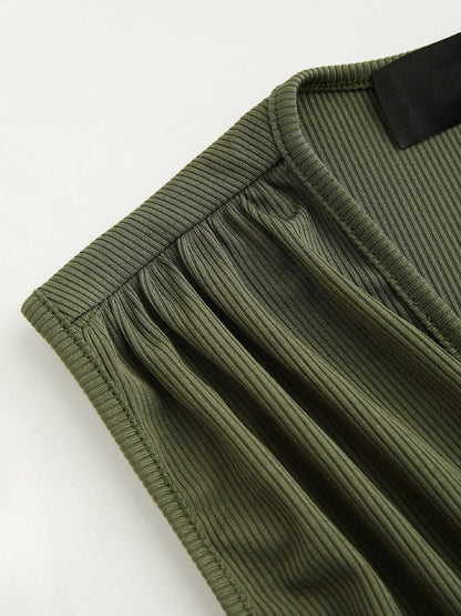 Verde Pleated Mini