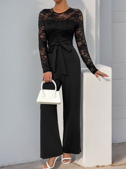 Noir Lace Jumpsuit