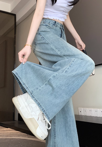 Slim flared trousers