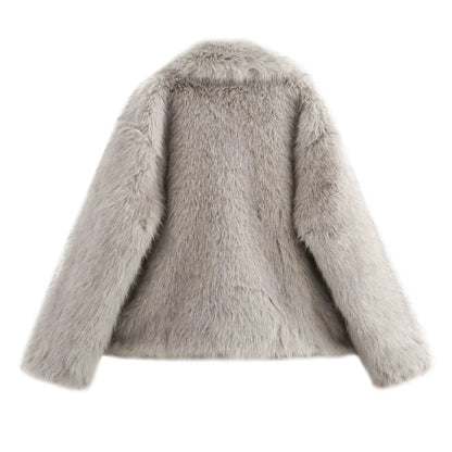 faux fur jacket