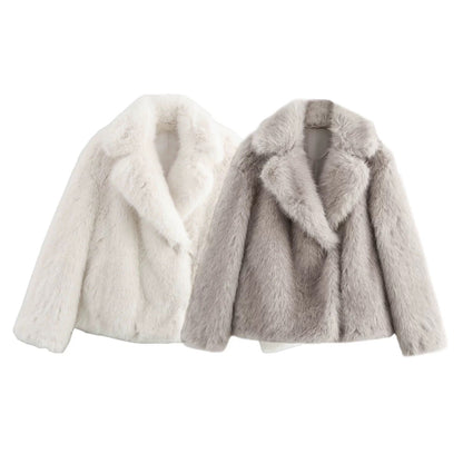 faux fur jacket
